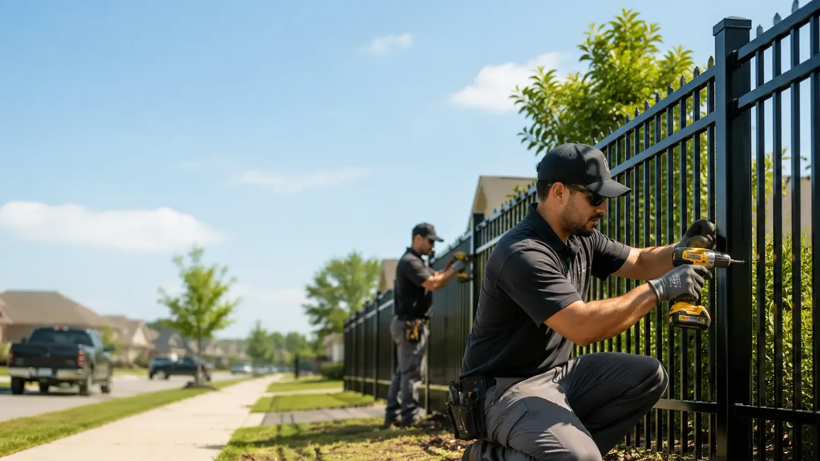 Metal Fence Installation in Tustin, MI